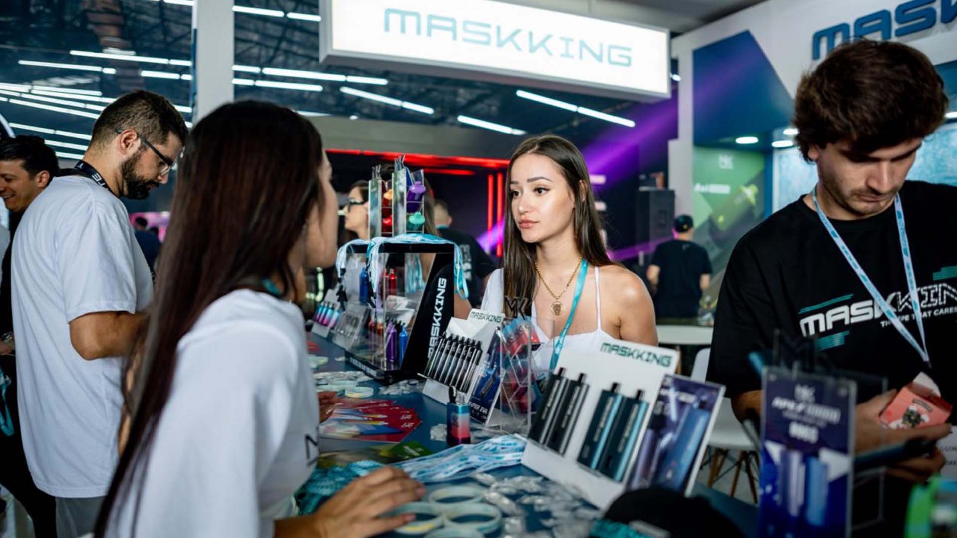 Maskking at World Vape Show in Paraguay 2024
